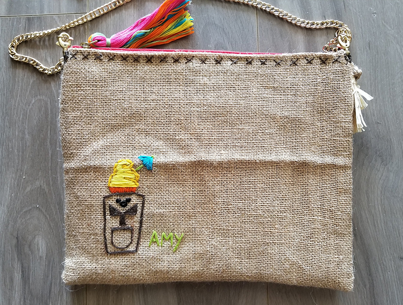 DIY Disney Tiki Room Handbag